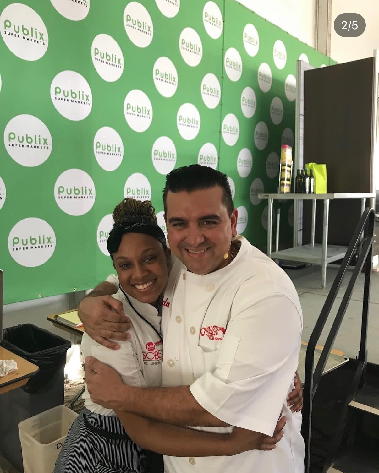 Cherick with Carlos